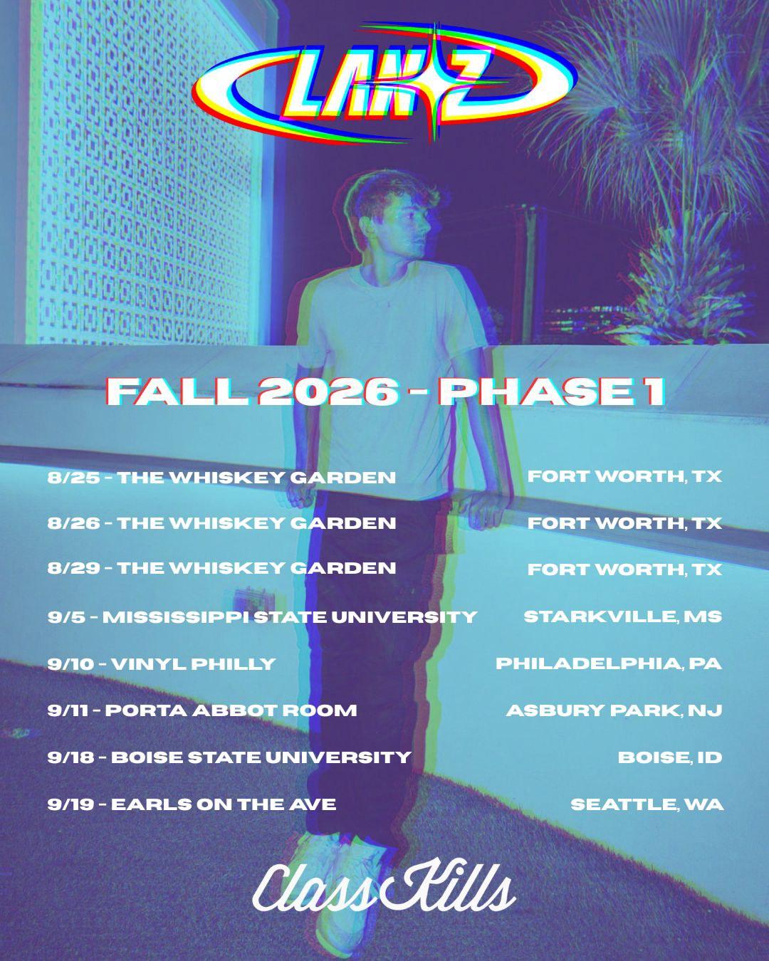 CLANTZ - FALL TOUR feature photo