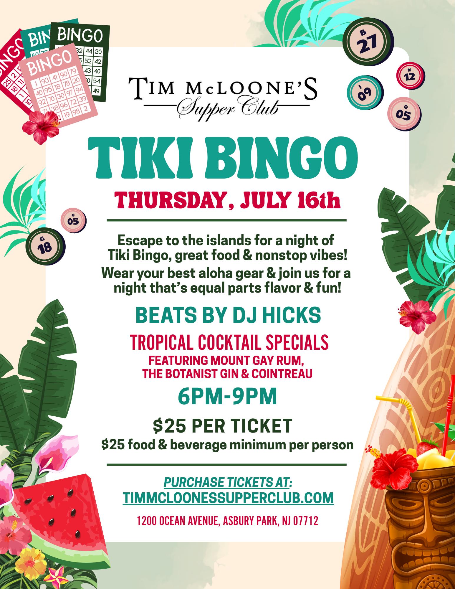 Tiki Bingo