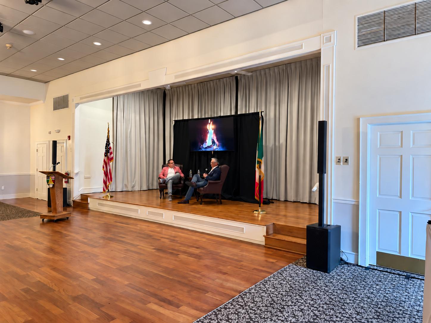 ITALIAN AMERICAN ASSOCIATION "FIRE SIDE CHAT" photo 1