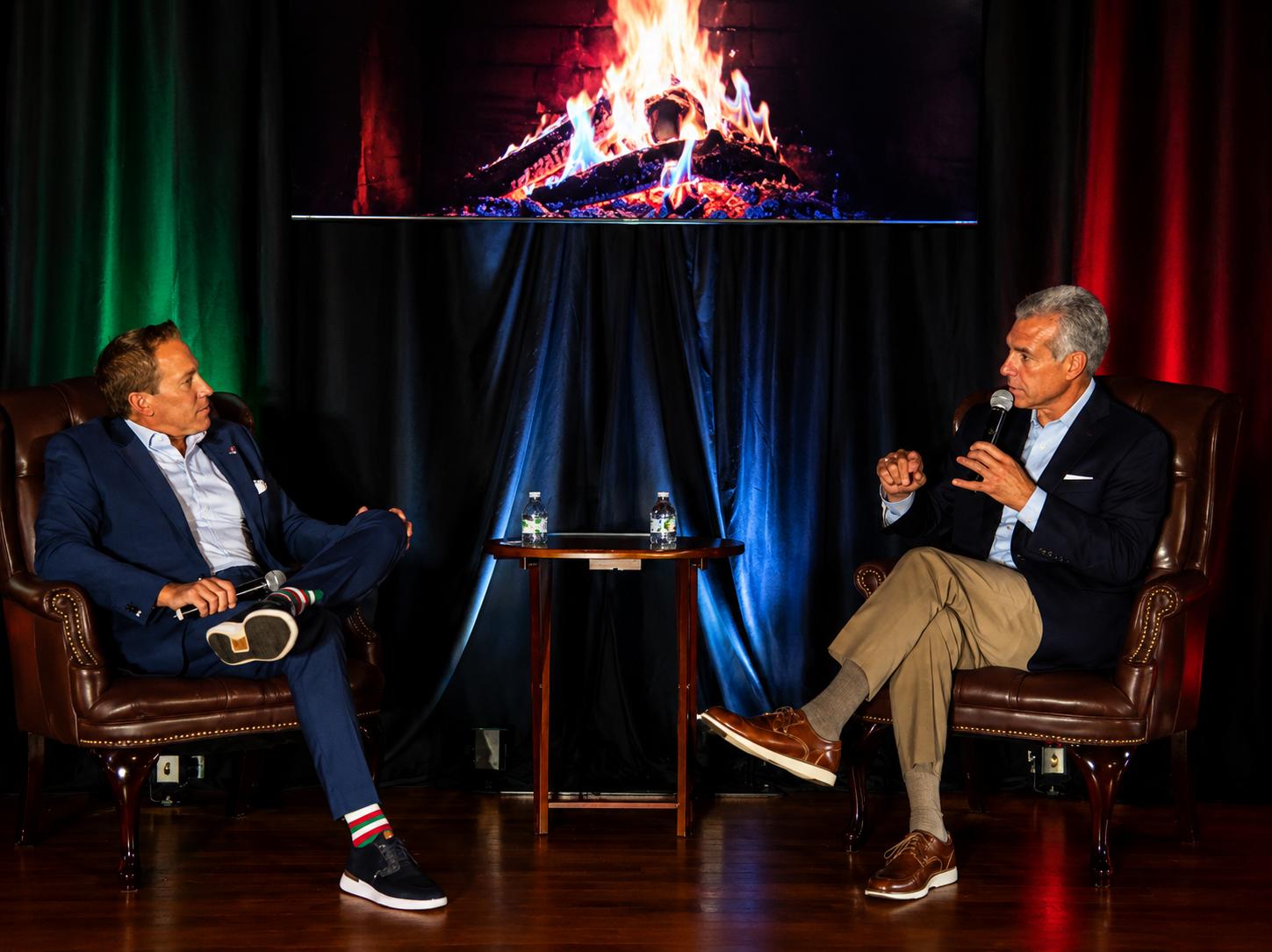 Italian American Association "Fire Side Chat" feature photo
