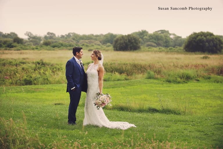 Kristin & Bernard at Newport Vineyards. Photography: Susan Sancomb.